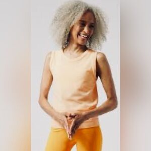 Athleta perforated tank top size small